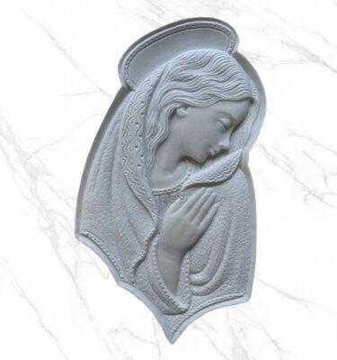 Madonna di profilo sagomata - Scultura MA29
